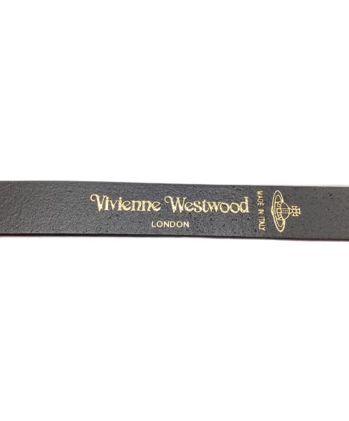 Vivienne Westwood（ヴィヴィアンウエストウッド）Vivienne Westwood (ヴィヴィアンウエストウッド) ベルト ブラック×ゴールドの古着・服飾アイテム