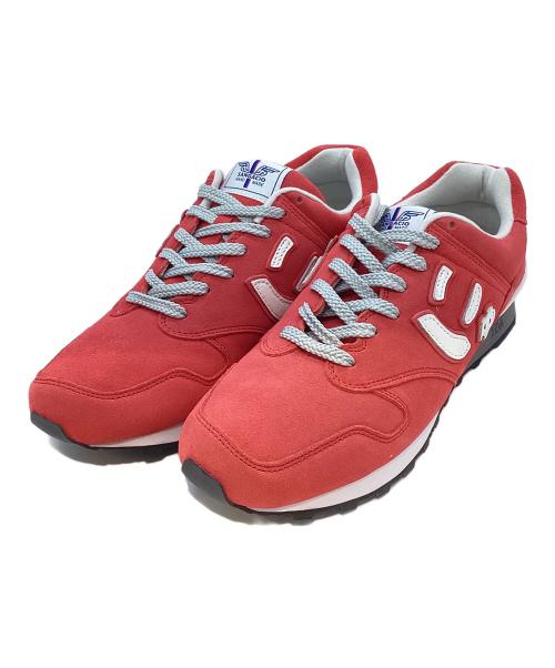 Sangacio（サンガッチョ）Sangacio (サンガッチョ) にゅ～ずスニーカー レッド×ホワイト サイズ:28cm 未使用品の古着・服飾アイテム