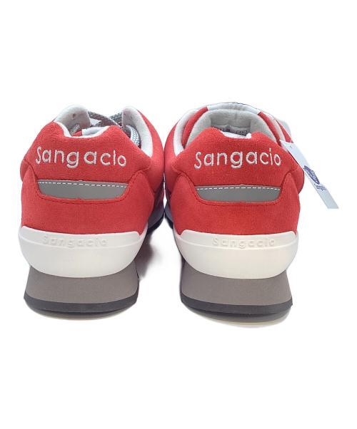 Sangacio（サンガッチョ）Sangacio (サンガッチョ) にゅ～ずスニーカー レッド×ホワイト サイズ:28cm 未使用品の古着・服飾アイテム