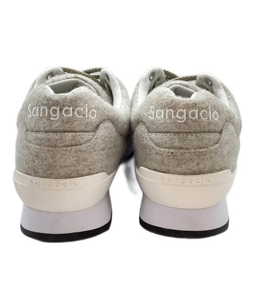 Sangacio（サンガッチョ）Sangacio (サンガッチョ) にゅ～ずスニーカー グレー×ホワイト サイズ:28cmの古着・服飾アイテム