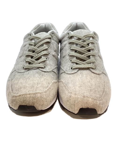 Sangacio（サンガッチョ）Sangacio (サンガッチョ) にゅ～ずスニーカー グレー×ホワイト サイズ:28cmの古着・服飾アイテム