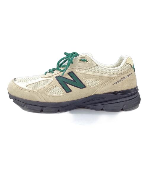 NEW BALANCE（ニューバランス）NEW BALANCE (ニューバランス) 990V4 ホワイト×ブラック サイズ:30cmの古着・服飾アイテム