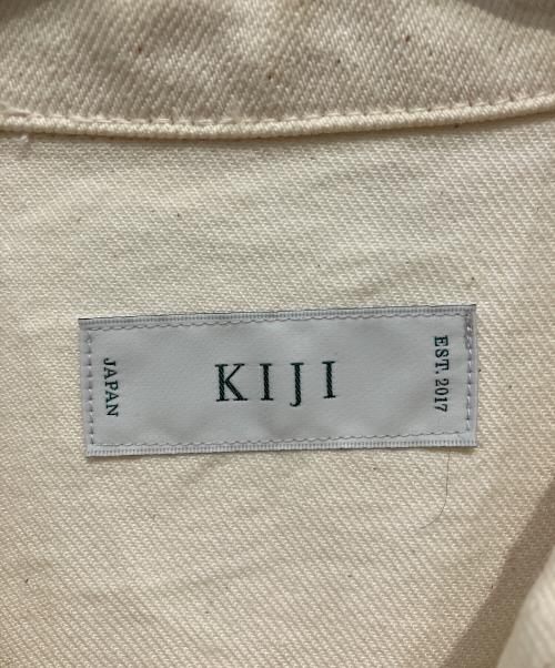 KIJI（キジ）KIJI (キジ) デニムジャケット アイボリー サイズ:5の古着・服飾アイテム
