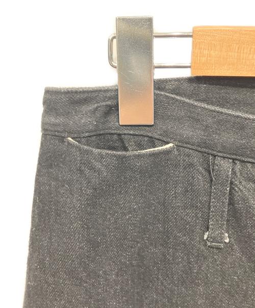 KIJI（キジ）KIJI (キジ) デニムパンツ ブラック サイズ:5の古着・服飾アイテム