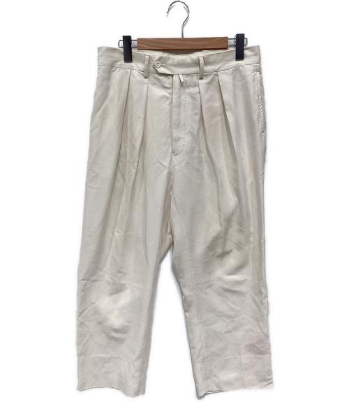 NEAT（ニート）NEAT (ニート) スラックス アイボリー サイズ:48の古着・服飾アイテム