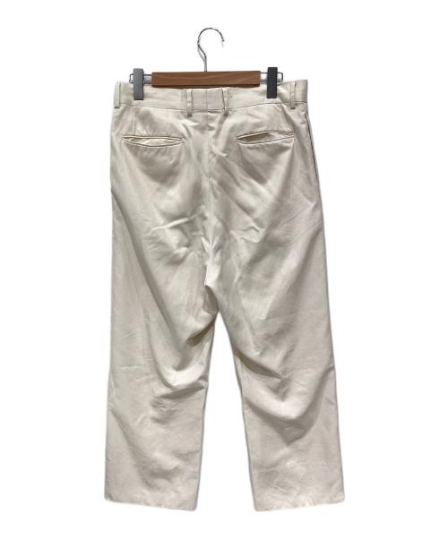 NEAT（ニート）NEAT (ニート) スラックス アイボリー サイズ:48の古着・服飾アイテム