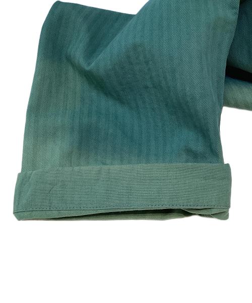 Porter Classic（ポータークラシック）Porter Classic (ポータークラシック) ヒッコリーカバーオール グリーン サイズ:Mの古着・服飾アイテム