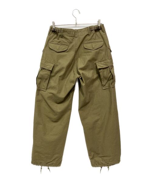 HOUSTON（ヒューストン）HOUSTON (ヒューストン) M-65フィールドカーゴパンツ グリーン サイズ:Sの古着・服飾アイテム