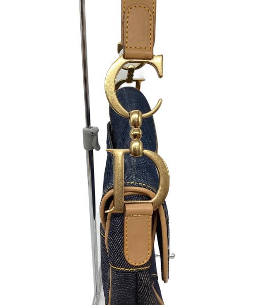 Christian Dior（クリスチャン ディオール）Christian Dior (クリスチャン ディオール) デニムサドルバッグ インディゴの古着・服飾アイテム