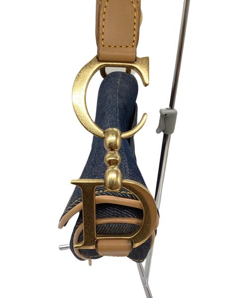 Christian Dior（クリスチャン ディオール）Christian Dior (クリスチャン ディオール) デニムサドルバッグ インディゴの古着・服飾アイテム