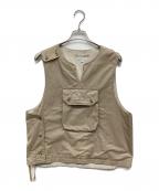 Engineered Garmentsエンジニアドガーメンツ）の古着「カバーベスト」｜ベージュ