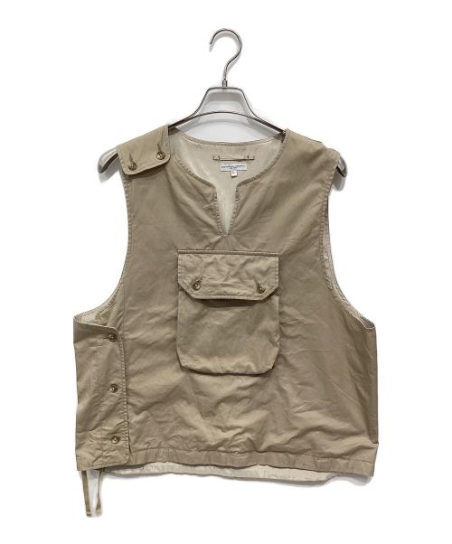 Engineered Garments（エンジニアドガーメンツ）Engineered Garments (エンジニアド ガーメンツ) カバーベスト ベージュ サイズ:Lの古着・服飾アイテム