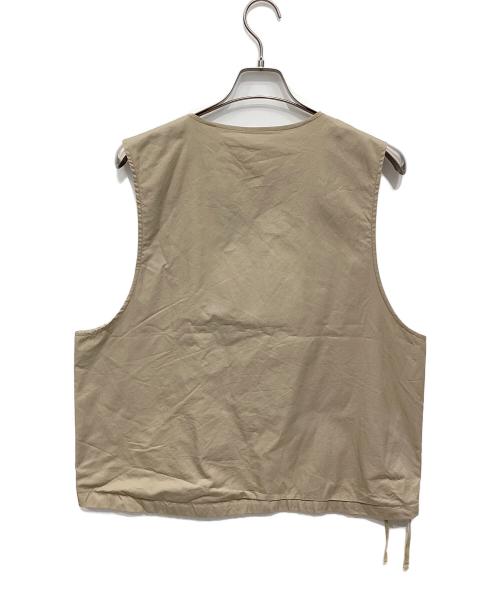 Engineered Garments（エンジニアドガーメンツ）Engineered Garments (エンジニアド ガーメンツ) カバーベスト ベージュ サイズ:Lの古着・服飾アイテム
