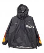 F.C.R.B.×READYMADEエフシーレアルブリストル×レディメイド）の古着「3L HALF ZIP ANORAK」｜ブラック