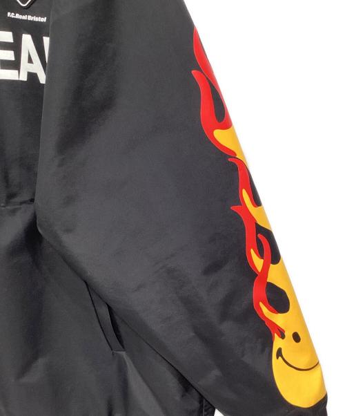 F.C.R.B.（エフシーレアルブリストル）F.C.R.B. (エフシーレアルブリストル) READYMADE (レディメイド) 3L HALF ZIP ANORAK ブラック サイズ:Lの古着・服飾アイテム