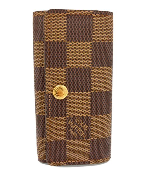LOUIS VUITTON（ルイ ヴィトン）LOUIS VUITTON (ルイ ヴィトン) 4連キーケース ブラウンの古着・服飾アイテム