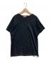 Yohji Yamamoto pour homme（ヨウジヤマモト プールオム）の古着「ハイゲージ天竺大切込み丸首T」｜ブラック