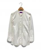 Y'S TAKESHI KOSAKAワイズ タケシ コサカ）の古着「バンドカラーシャツ」｜ホワイト