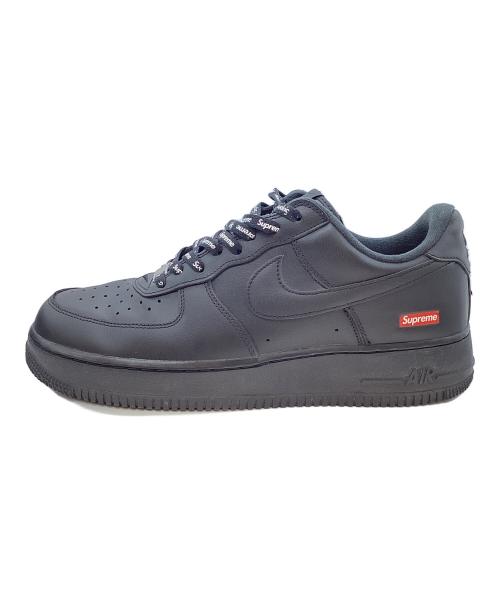 NIKE（ナイキ）NIKE (ナイキ) SUPREME (シュプリーム) AIR FORCE1 ブラック サイズ:27.5cmの古着・服飾アイテム