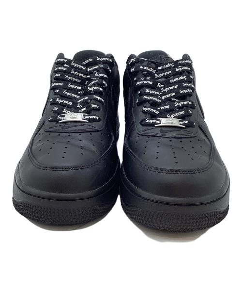 NIKE（ナイキ）NIKE (ナイキ) SUPREME (シュプリーム) AIR FORCE1 ブラック サイズ:27.5cmの古着・服飾アイテム