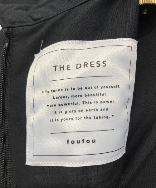 foufou（フーフー ザドレス）foufou (フーフー) THE DRESS AMADEUS ブラックの古着・服飾アイテム