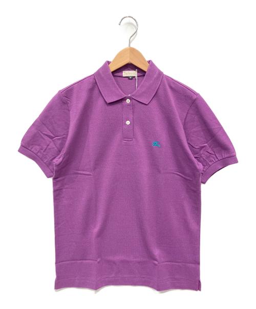 Burberry's（バーバリー）Burberry's (バーバリーズ) ポロシャツ パープル×グリーン サイズ:M 未使用品の古着・服飾アイテム