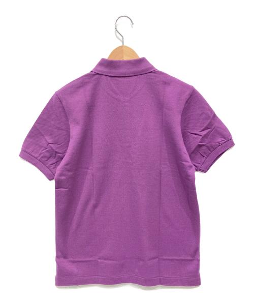 Burberry's（バーバリー）Burberry's (バーバリーズ) ポロシャツ パープル×グリーン サイズ:M 未使用品の古着・服飾アイテム