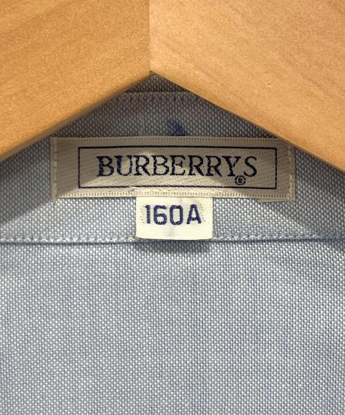 Burberry's（バーバリー）Burberry's (バーバリーズ) ボタンダウンシャツ スカイブルー サイズ:160の古着・服飾アイテム