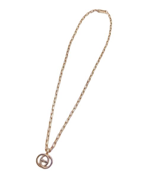 GUCCI（グッチ）GUCCI (グッチ) インターロッキングＧネックレスの古着・服飾アイテム