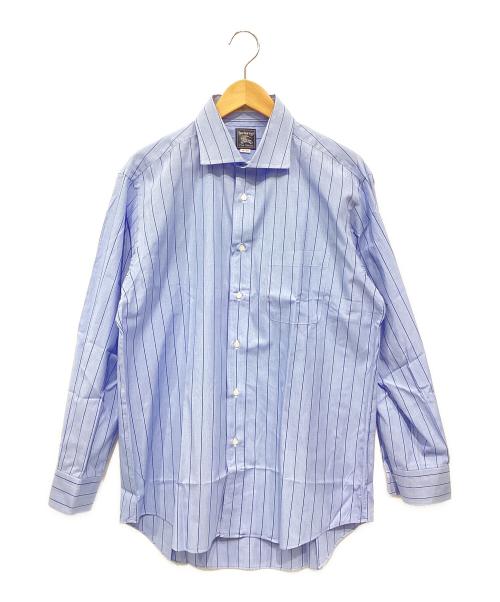 Burberry's（バーバリー）Burberry's (バーバリーズ) 長袖シャツ ブルー サイズ:Lの古着・服飾アイテム