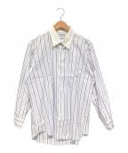 Burberry'sバーバリー）の古着「ストライプシャツ」｜ブルー×ホワイト