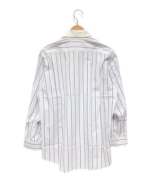 Burberry's（バーバリー）Burberry's (バーバリーズ) ストライプシャツ ブルー×ホワイト サイズ:41-82の古着・服飾アイテム