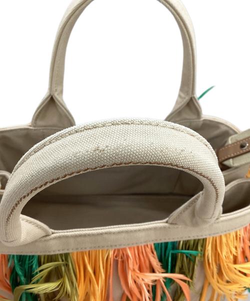 PRADA（プラダ）PRADA (プラダ) トートバッグ カナパ プリューム ベージュの古着・服飾アイテム