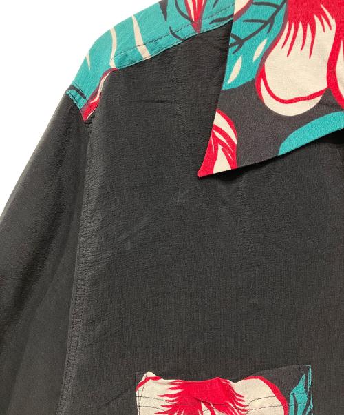 AVANTI（アヴァンティ）AVANTI (アヴァンティ) アロハシャツ ブラック サイズ:Ｓの古着・服飾アイテム