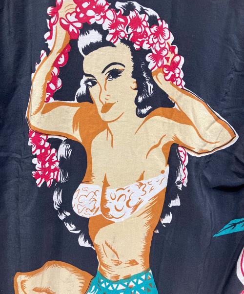 AVANTI（アヴァンティ）AVANTI (アヴァンティ) アロハシャツ ブラック サイズ:Ｓの古着・服飾アイテム