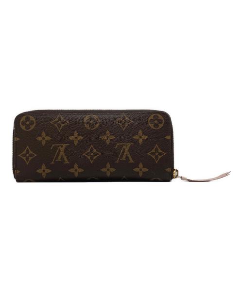 LOUIS VUITTON（ルイ ヴィトン）LOUIS VUITTON (ルイ ヴィトン) 長財布 ブラウン×ピンクの古着・服飾アイテム