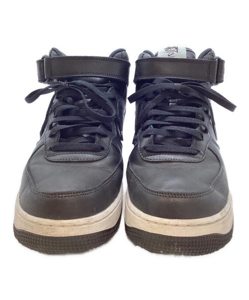 NIKE（ナイキ）NIKE (ナイキ) stussy (ステューシー) AIR FORCE ブラック サイズ:28cmの古着・服飾アイテム