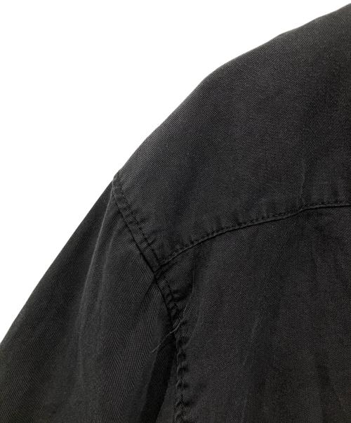 HOUSTON（ヒューストン）HOUSTON (ヒューストン) ボーリングシャツ ブラック サイズ:Lの古着・服飾アイテム