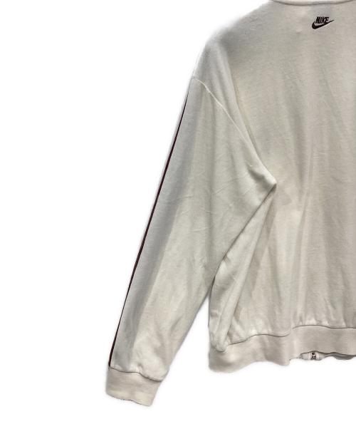 NIKE（ナイキ）NIKE (ナイキ) トラックジャケット オフホワイト×ブラウン サイズ:Mの古着・服飾アイテム