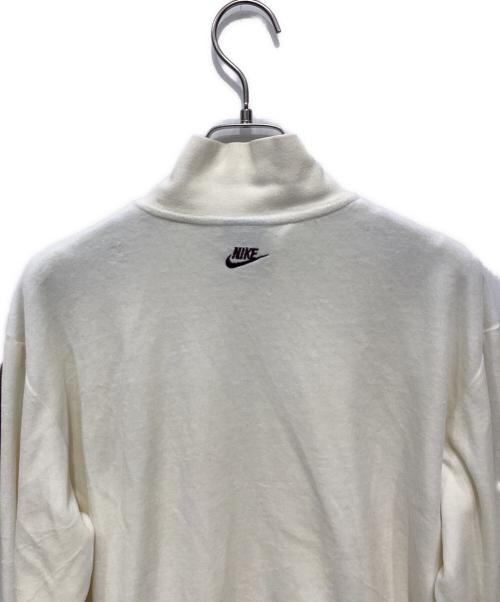 NIKE（ナイキ）NIKE (ナイキ) トラックジャケット オフホワイト×ブラウン サイズ:Mの古着・服飾アイテム