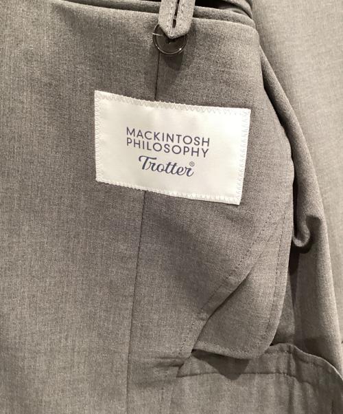 MACKINTOSH PHILOSOPHY（マッキントッシュ フィロソフィー）MACKINTOSH PHILOSOPHY (マッキントッシュ フィロソフィー) スーツジャケット グレー サイズ:40の古着・服飾アイテム