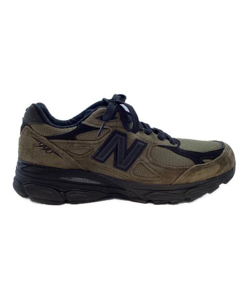 NEW BALANCE（ニューバランス）NEW BALANCE (ニューバランス) JJJJound (ジョウンド) スニーカー オリーブ サイズ:25cmの古着・服飾アイテム
