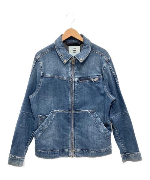 G-STAR RAW（ジースターロゥ）G-STAR RAW (ジースターロゥ) デニムジャケット ブルー サイズ:Lの古着・服飾アイテム