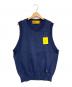 FAT（エフエーティー）の古着「ニットベスト」｜ネイビー
