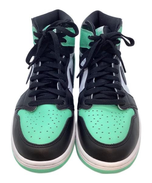 NIKE（ナイキ）NIKE (ナイキ) ハイカットスニーカー グリーン×ホワイト サイズ:28cmの古着・服飾アイテム
