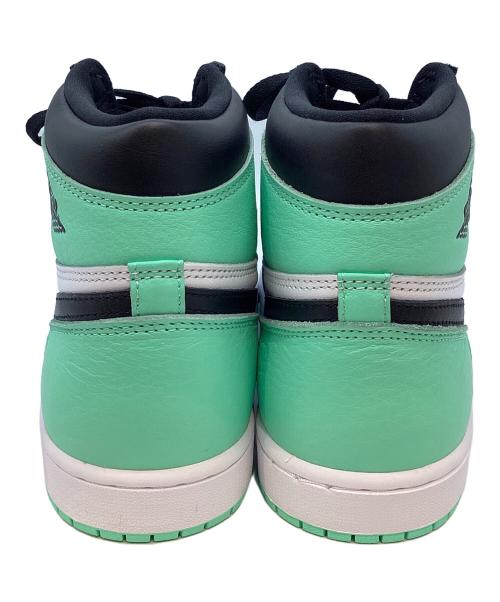 NIKE（ナイキ）NIKE (ナイキ) ハイカットスニーカー グリーン×ホワイト サイズ:28cmの古着・服飾アイテム