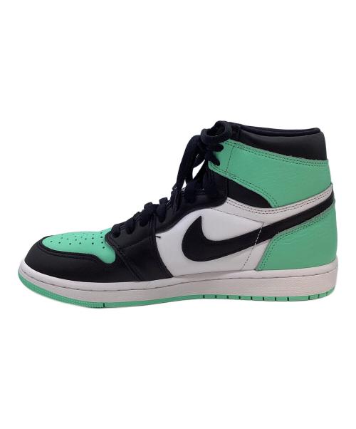 NIKE（ナイキ）NIKE (ナイキ) ハイカットスニーカー グリーン×ホワイト サイズ:28cmの古着・服飾アイテム