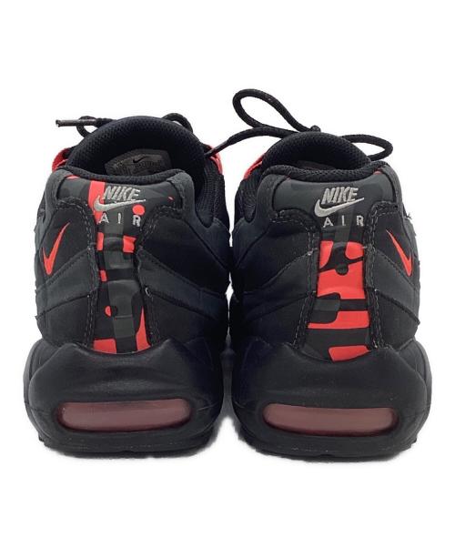 NIKE（ナイキ）NIKE (ナイキ) Air Max 95 Black Laser Crimson ブラック×レッド サイズ:28.5cmの古着・服飾アイテム