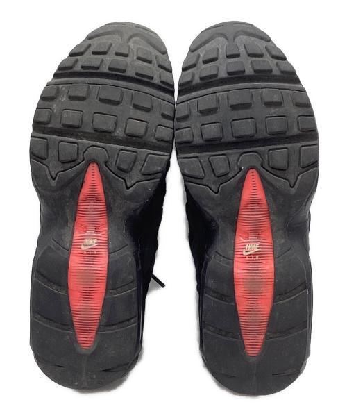 NIKE（ナイキ）NIKE (ナイキ) Air Max 95 Black Laser Crimson ブラック×レッド サイズ:28.5cmの古着・服飾アイテム