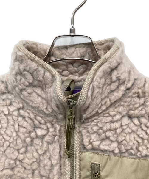 THE NORTHFACE PURPLELABEL（ザ・ノースフェイス パープルレーベル）THE NORTHFACE PURPLELABEL (ザ・ノースフェイス パープルレーベル) Wool Boa Fleece Field Coat ベージュ サイズ:Mの古着・服飾アイテム